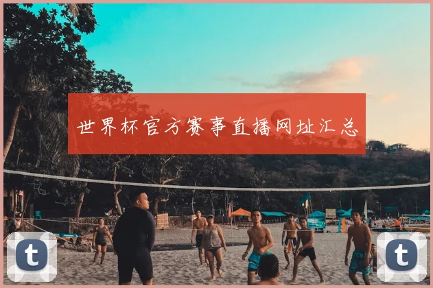 世界杯官方赛事直播网址汇总