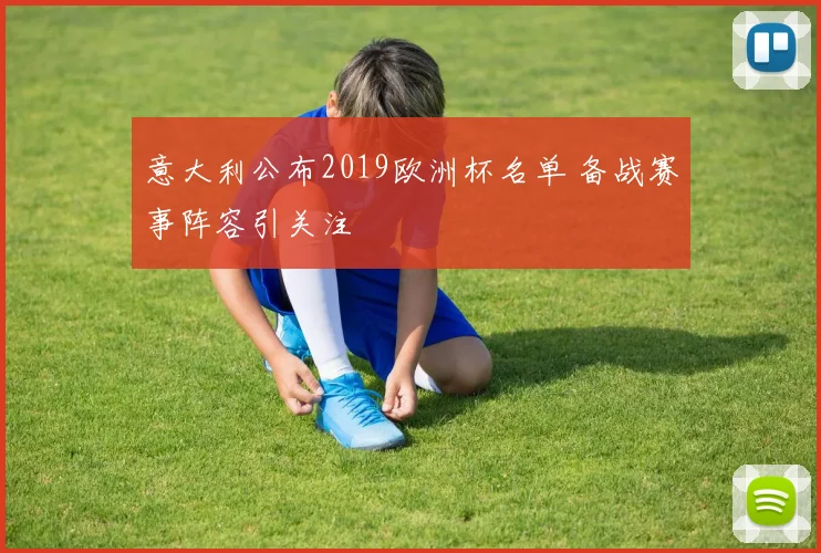 意大利公布2019欧洲杯名单 备战赛事阵容引关注