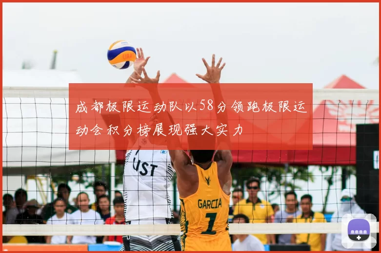 成都极限运动队以58分领跑极限运动会积分榜展现强大实力