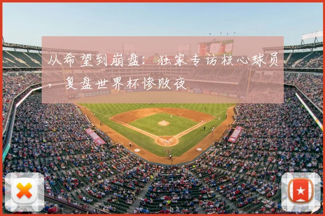 从希望到崩盘：独家专访核心球员，复盘世界杯惨败夜