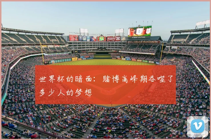 世界杯的暗面：赌博高峰期吞噬了多少人的梦想